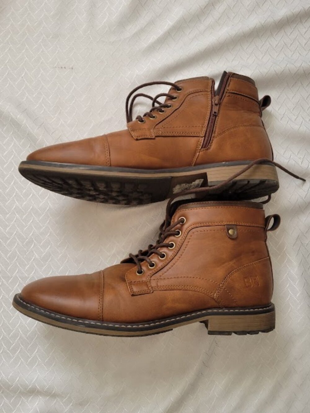 Apt. 9 Brown Leather Chukka Boots Men's 11 Lace Up Ankle Boots